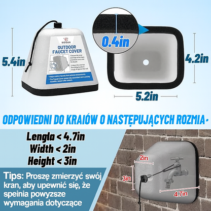 Ochronne Pokrowce na Kran Zewnętrzny – Piankowe Izolacyjne Osłony na Zimę