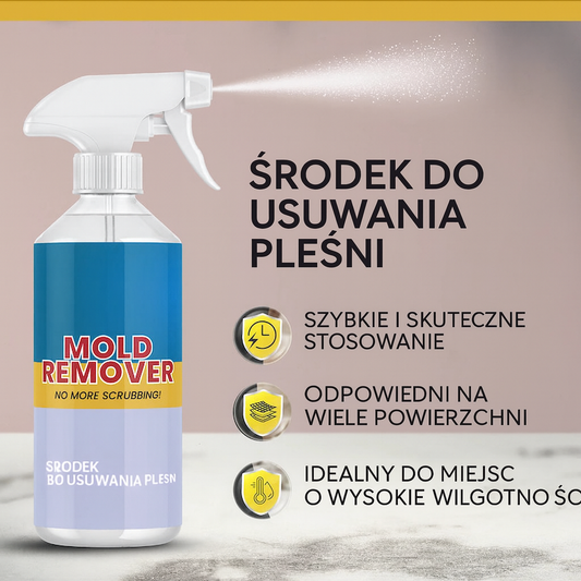Mold Remover – Spray do Usuwania Wilgoci i Pleśni z Przyjemnym Zapachem