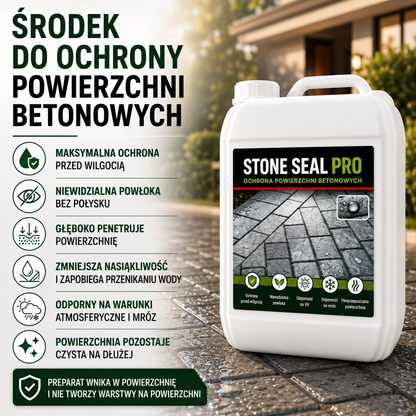 Impregnacja i ochrona przed wodą 2 w 1 | Skuteczna bariera przeciw algom, mchom, porostom i grzybom