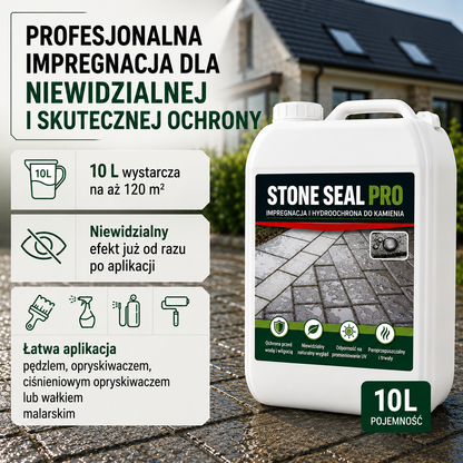Impregnacja i ochrona przed wodą 2 w 1 | Skuteczna bariera przeciw algom, mchom, porostom i grzybom