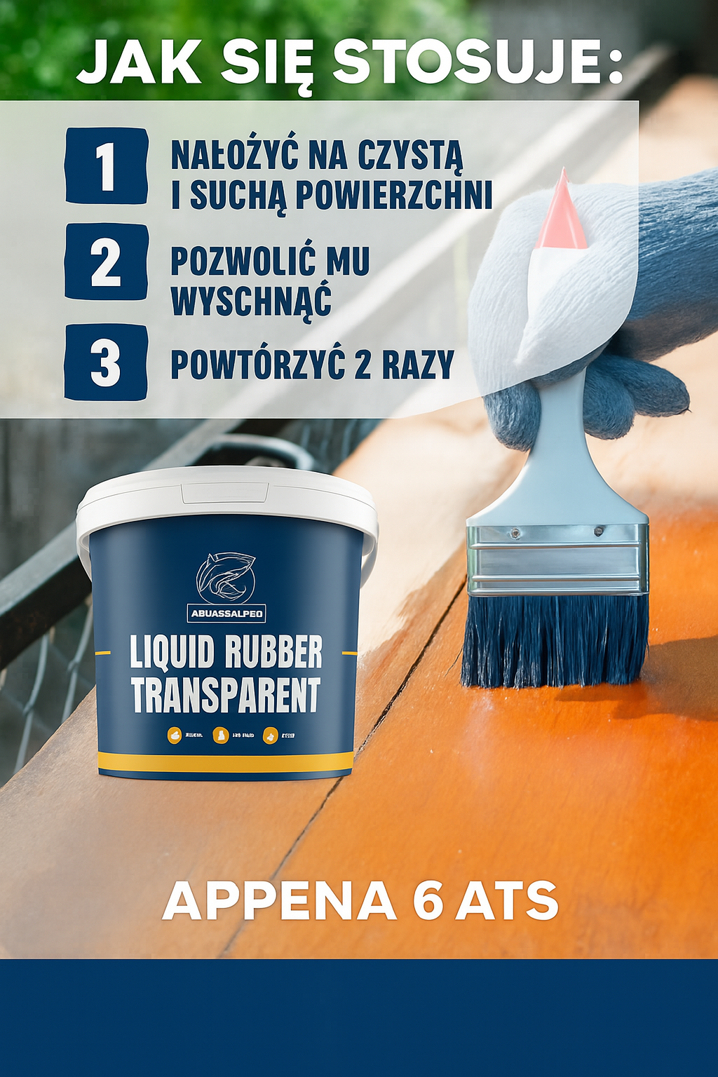 AQUA SEAL PRO 300ml – Wodoodporne przezroczyste klej