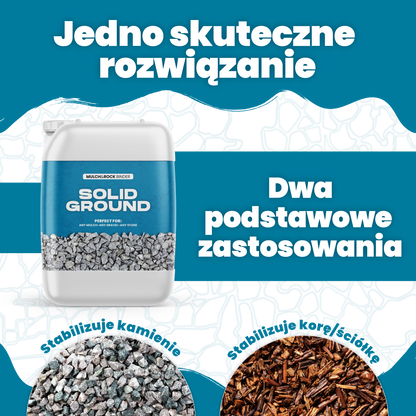 SOLID GROUND – Klej do kamyków do aranżacji podwórka