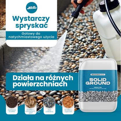 SOLID GROUND – Klej do kamyków do aranżacji podwórka