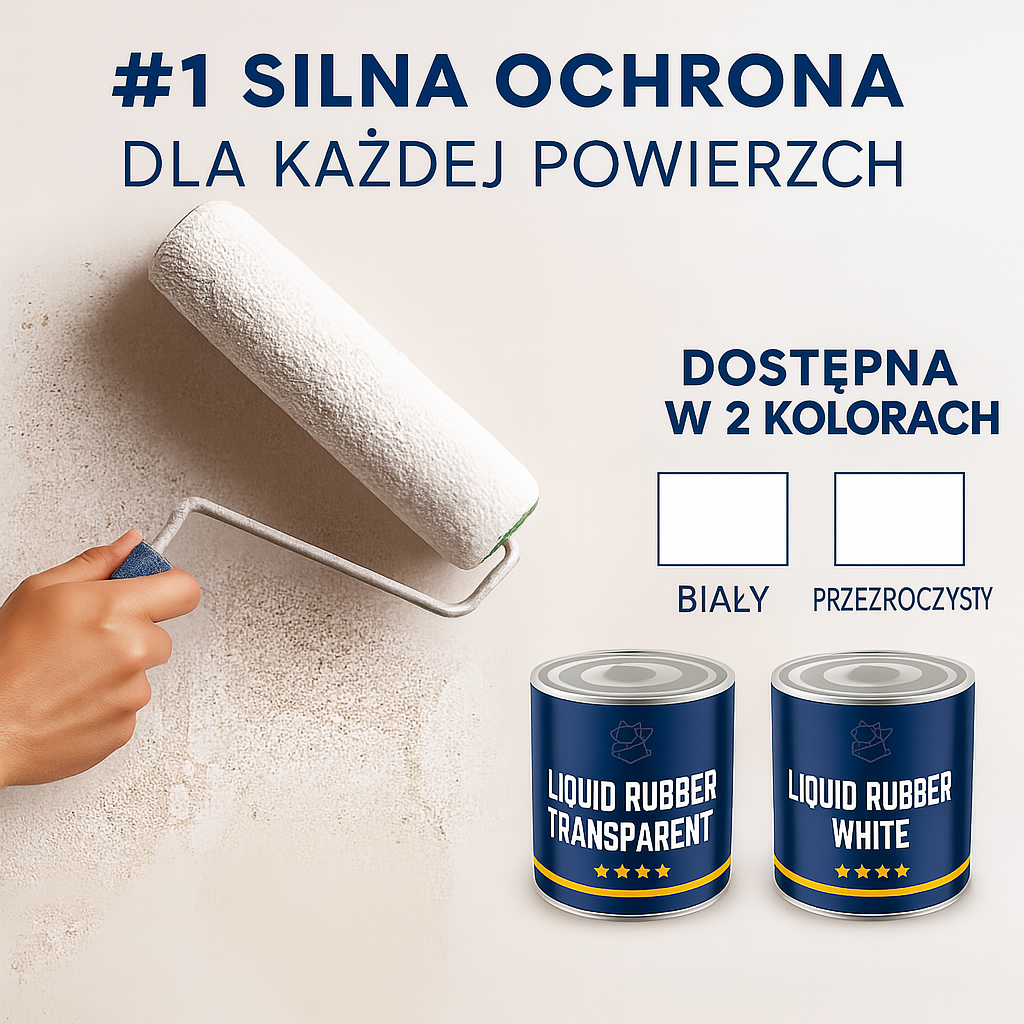 AQUA SEAL PRO – Wydajna hydroizolacja w wersji białej i przezroczystej
